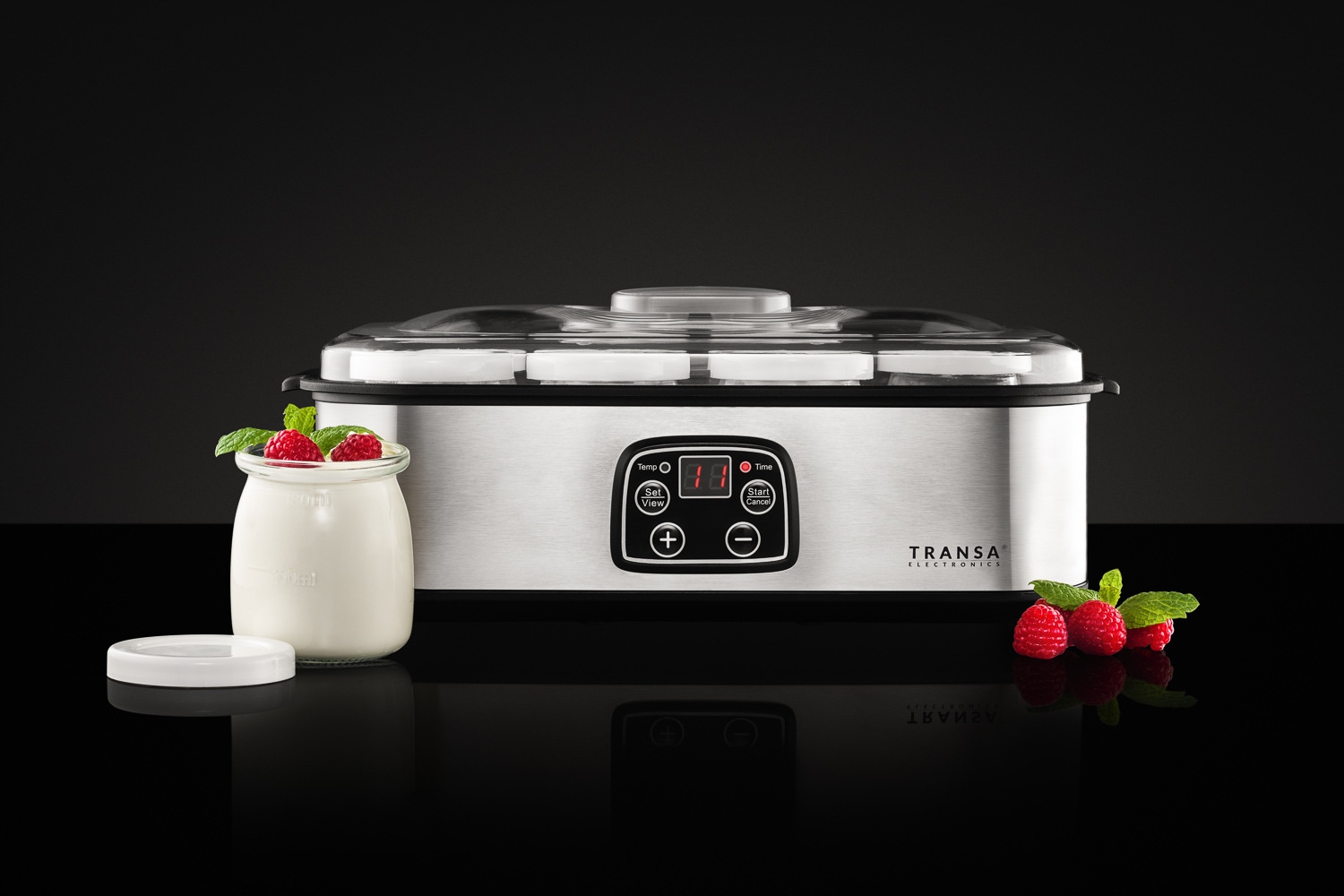 Jogurto gaminimo aparatas Naminis jogurtas 1,4L 8 stiklainiai TRANSA EAN (GTIN) 5096589077477