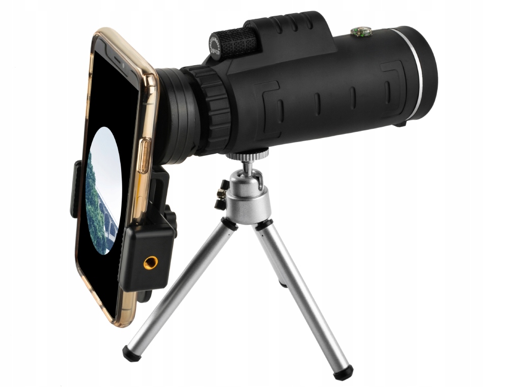 Lens Telescope Riflescope Phone Tripod Zoom 50x Suderinamas su visais telefonų modeliais