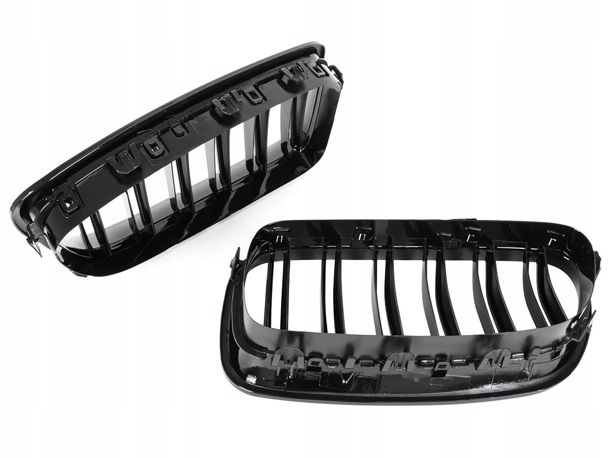 KIDNEY GRILL BMW 5 F10 F11 M PACK M5 BLACK GLOSS Dalių kokybė (pagal GVO) Z - keitimas