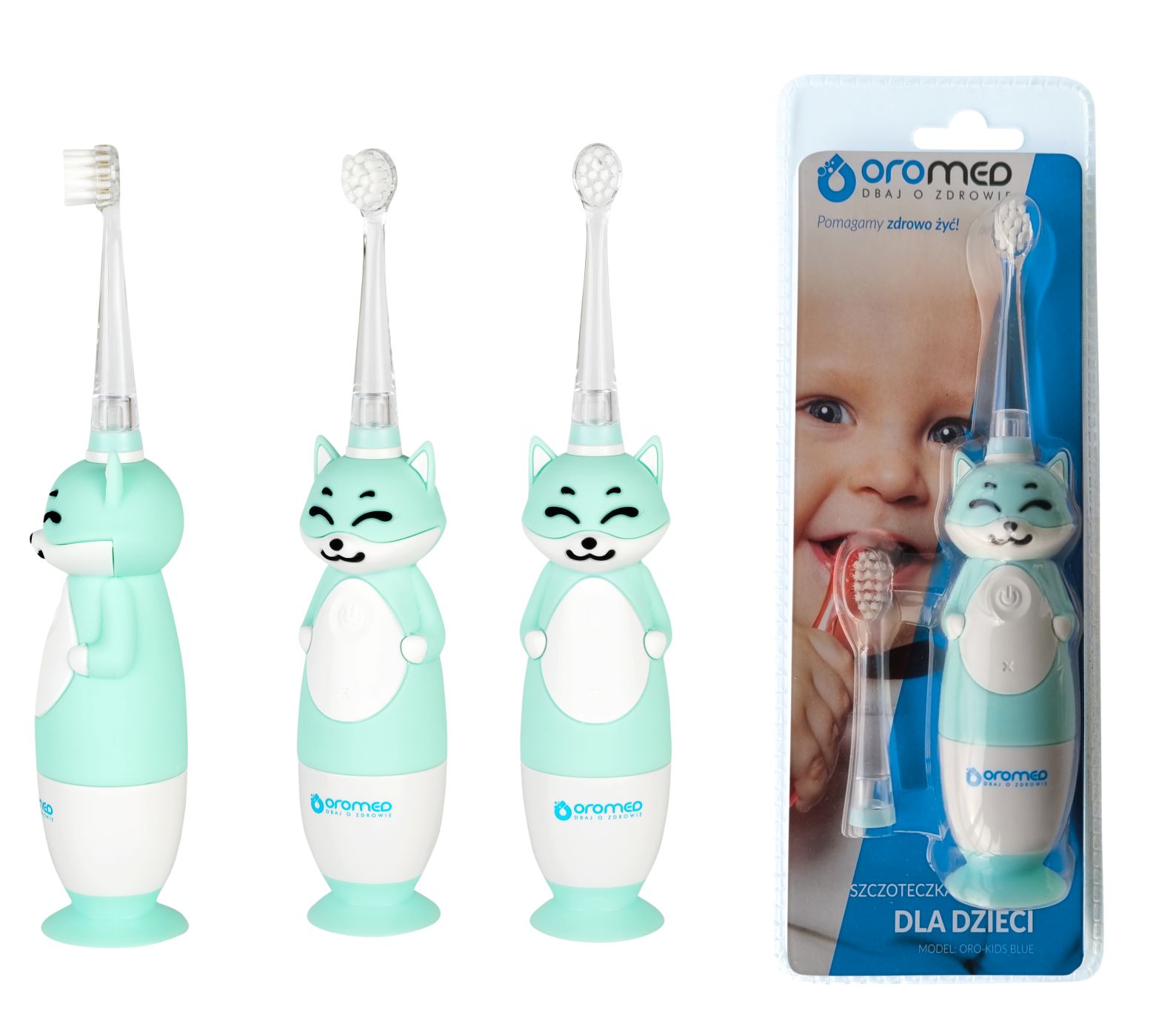 ORO BABY Sonic -hammasharja 0-3 vuotiaille lapsille