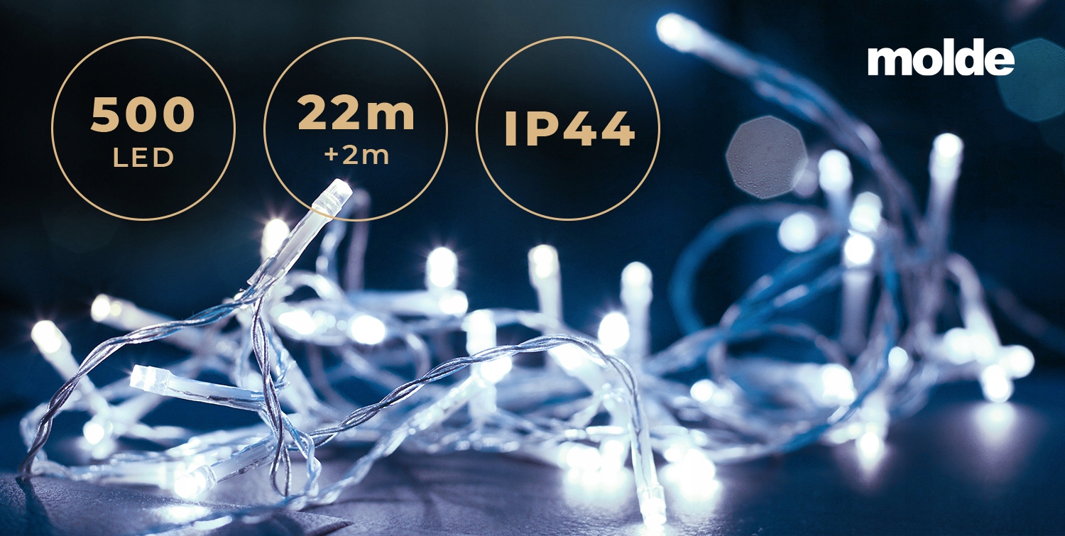 ICICLES 500 LED LIGHT UŽDUOTŲ LEMPAS IP44 FLASH EAN (GTIN) 5907651421367