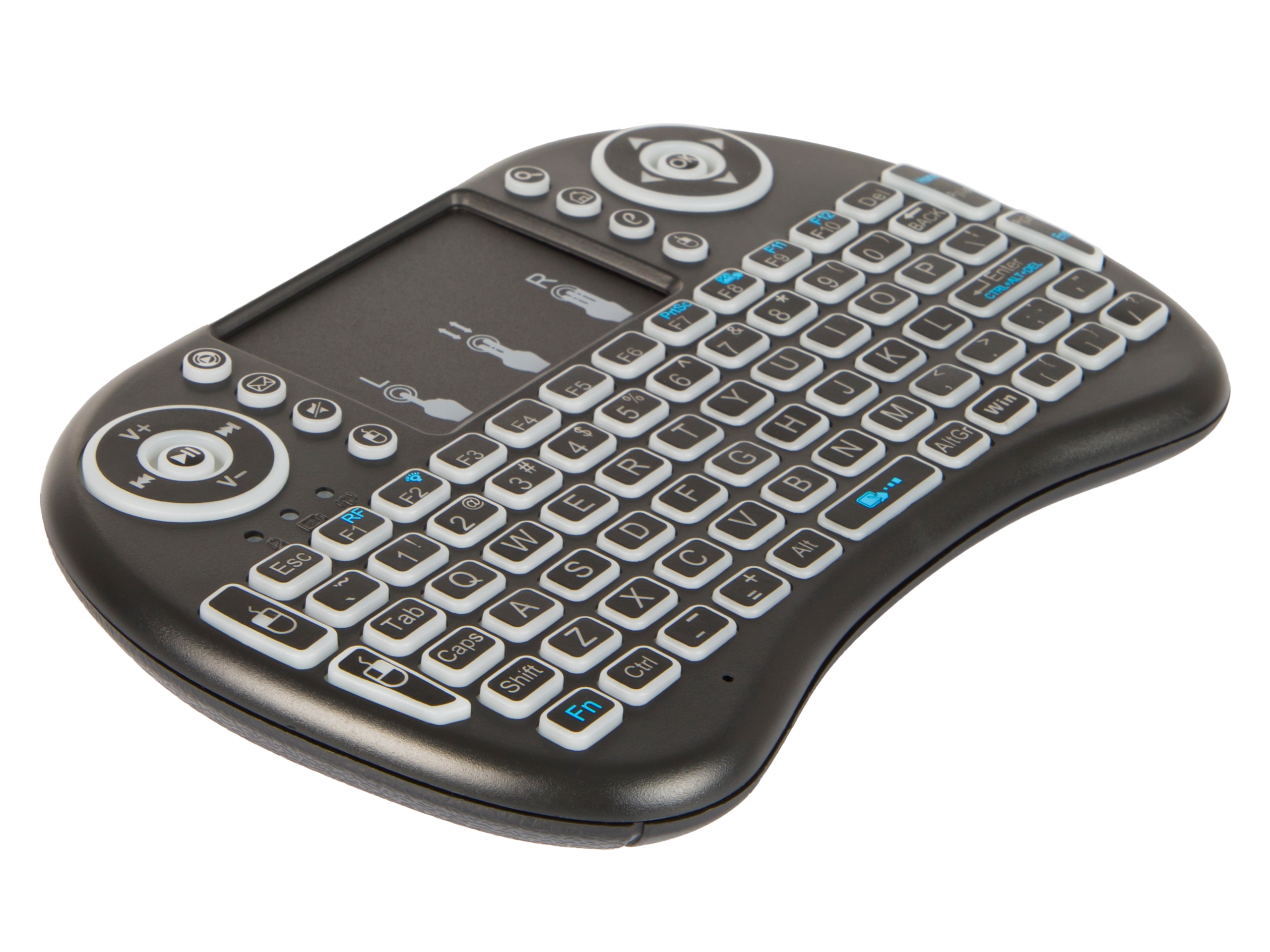 Mini BLOW belaidė klaviatūra Smart TV LED Membraninės klaviatūros tipas