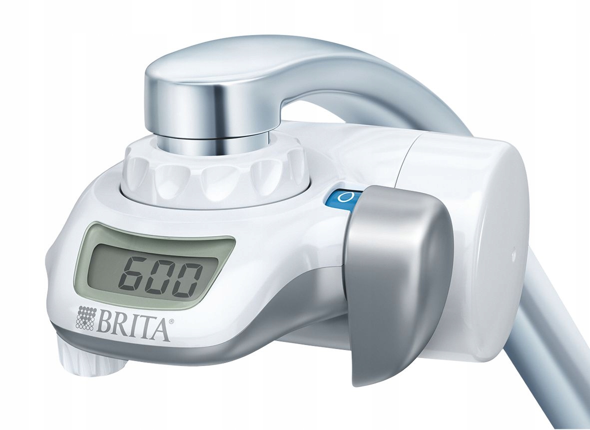 Brita On Tap System ekrane rodoma filtravimo sistema