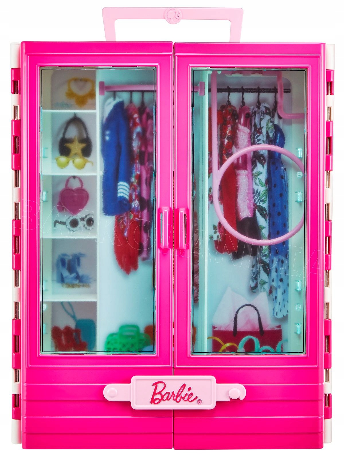 BARBIE BIG SET 3IN1 AUTO SPINTA 2 DOLLS GVK05 Gamintojo kodas GVK05