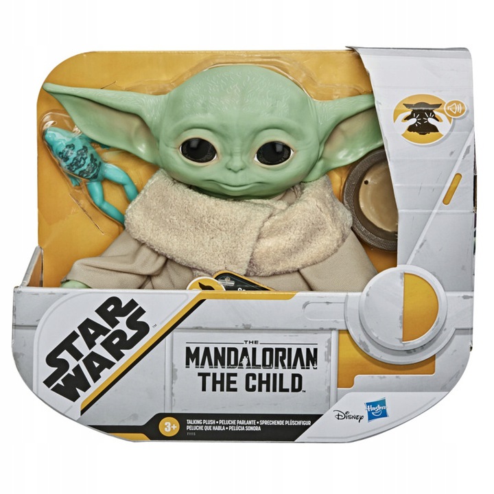 STAR WARS MADALORIAN INTERACTIVE BABY YODA F1115