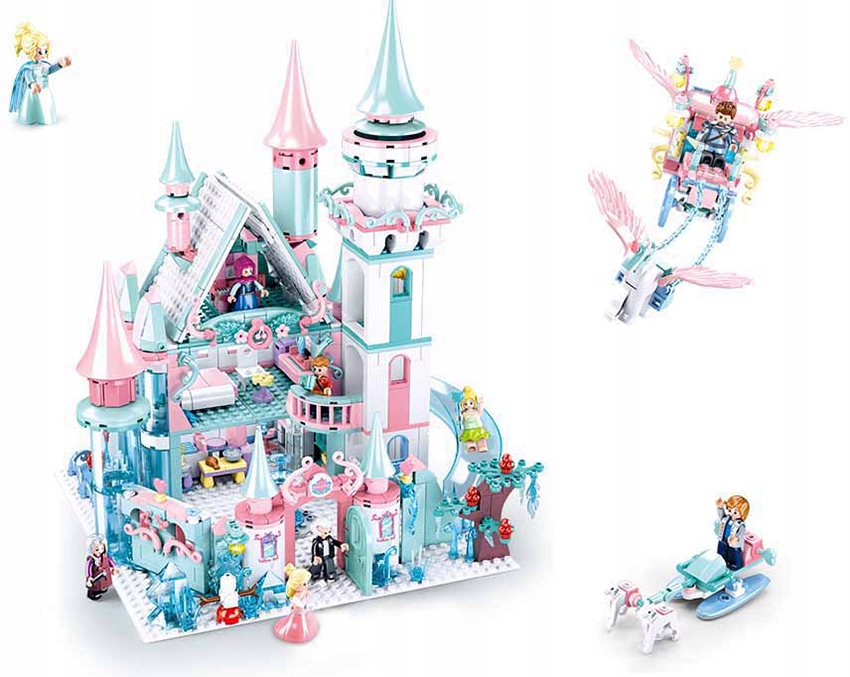 BLOCKS LAND OF ICE PRINCESS ICE CASTLE 1324EL Gamintojo kodas M38-B0789