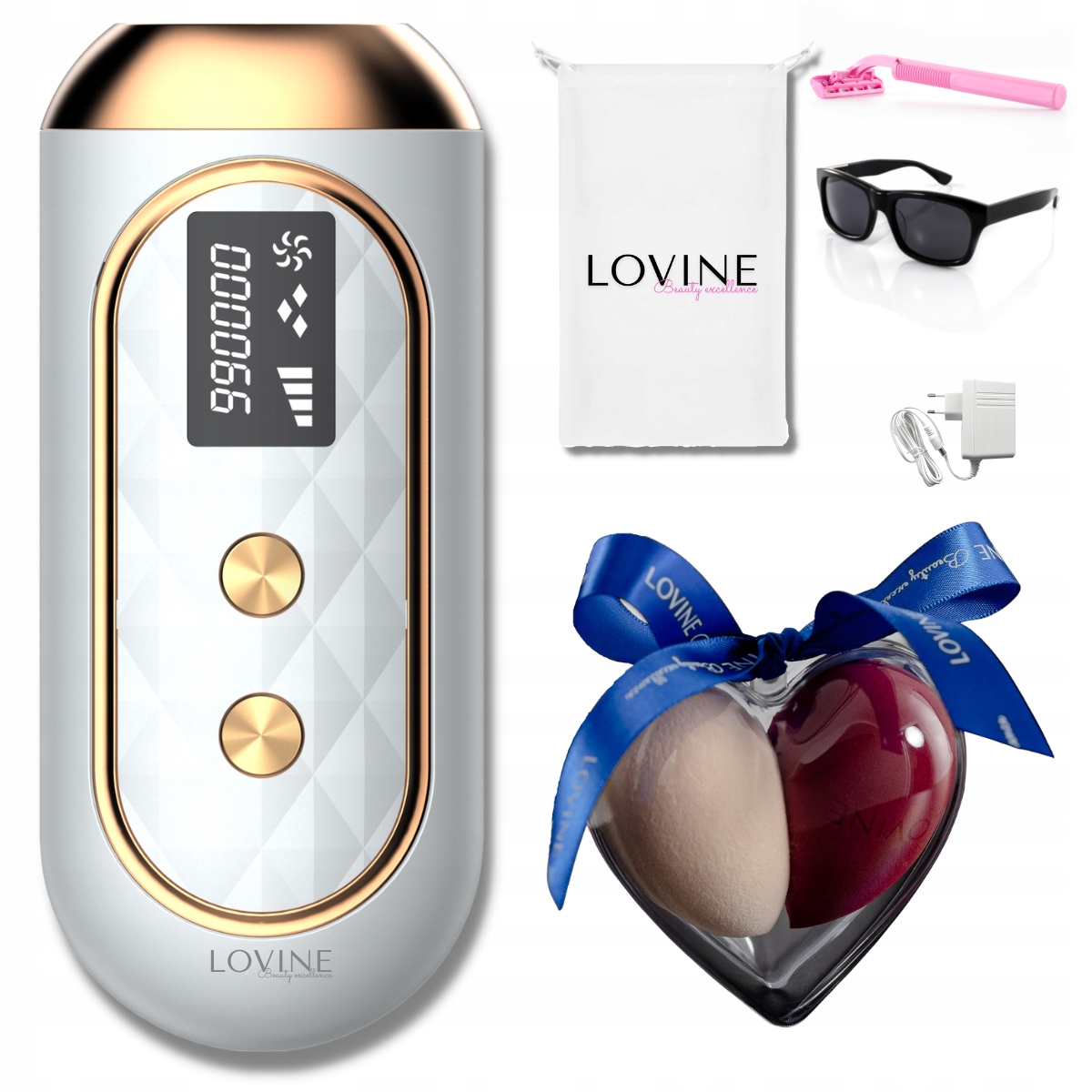 IPL LOVINE Gentle Light PRO lazerinis epiliatorius