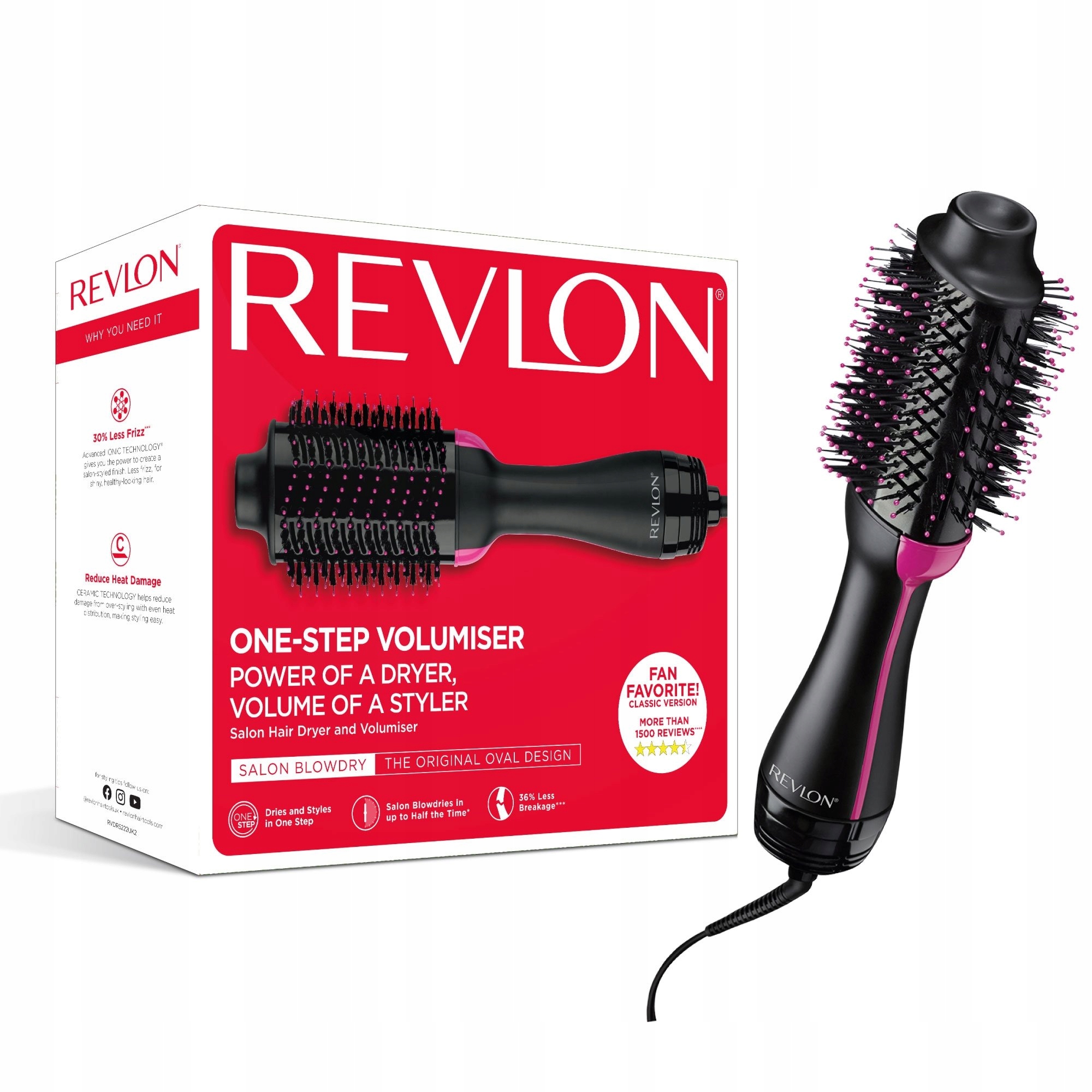 Šepečių džiovintuvas REVLON Pro Collection RVDR5222