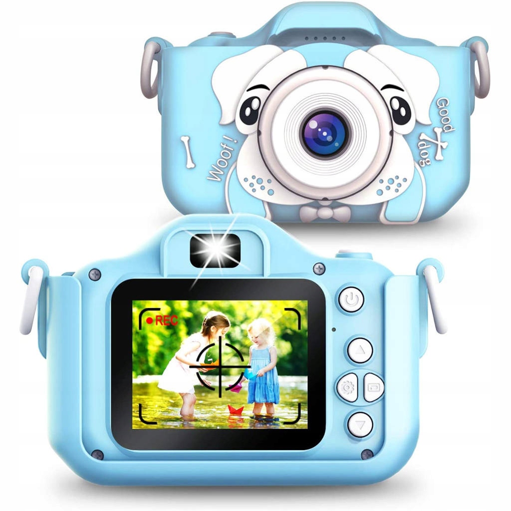 SKAITMENINĖ KAMEROS KIDS HD CAMERA ŠUNŲ DĖKLĖS PARAŠAS Vaizdo įrašo kokybė 1080p