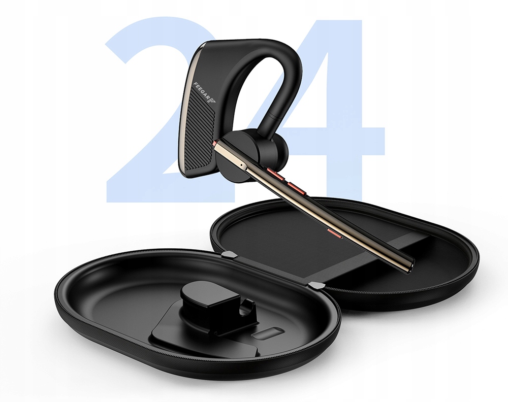 Bluetooth 5.2 ausinės Feegar BOND SE 24h CVC DSP Medžiaga plastikas