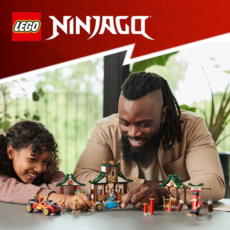 NINJAGO® salės rinkinys ir kaladėlių dėžutė