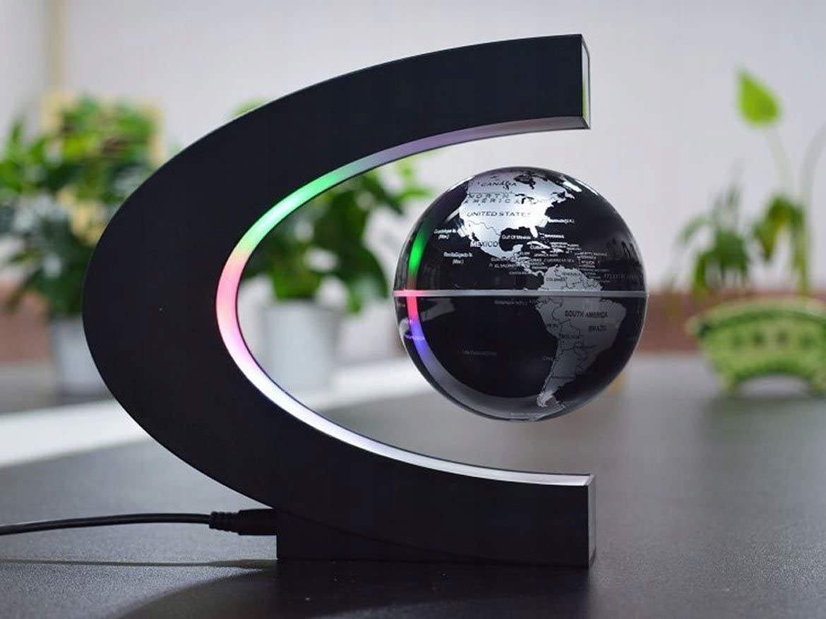 LEVITATION INTERACTIVE MAGNETIC LED GLOBE Skirtingų prekių ženklų