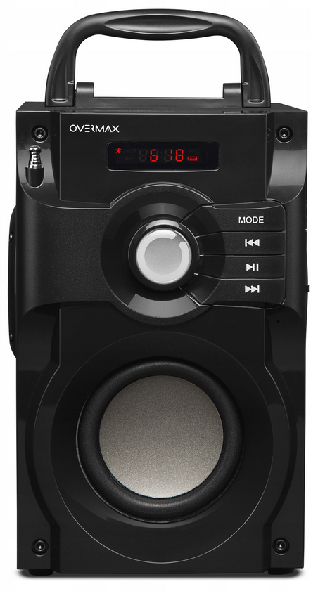 „Bluetooth“ GARSIAKARIO „Soundbeat 2.0“ USB SD AUX RADIO Gamintojas „Overmax“.