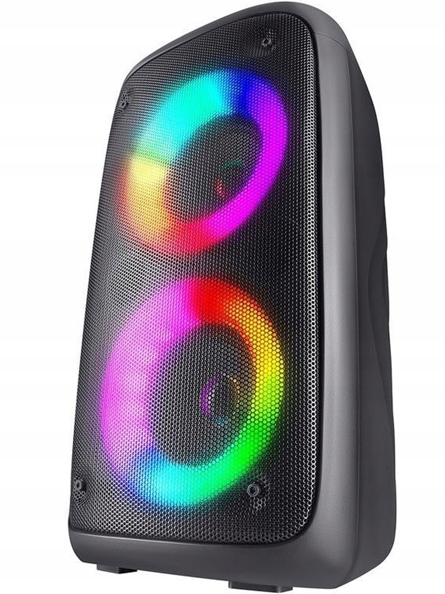 Bluetooth garsiakalbis Boombox Mobile USB RADIO LED