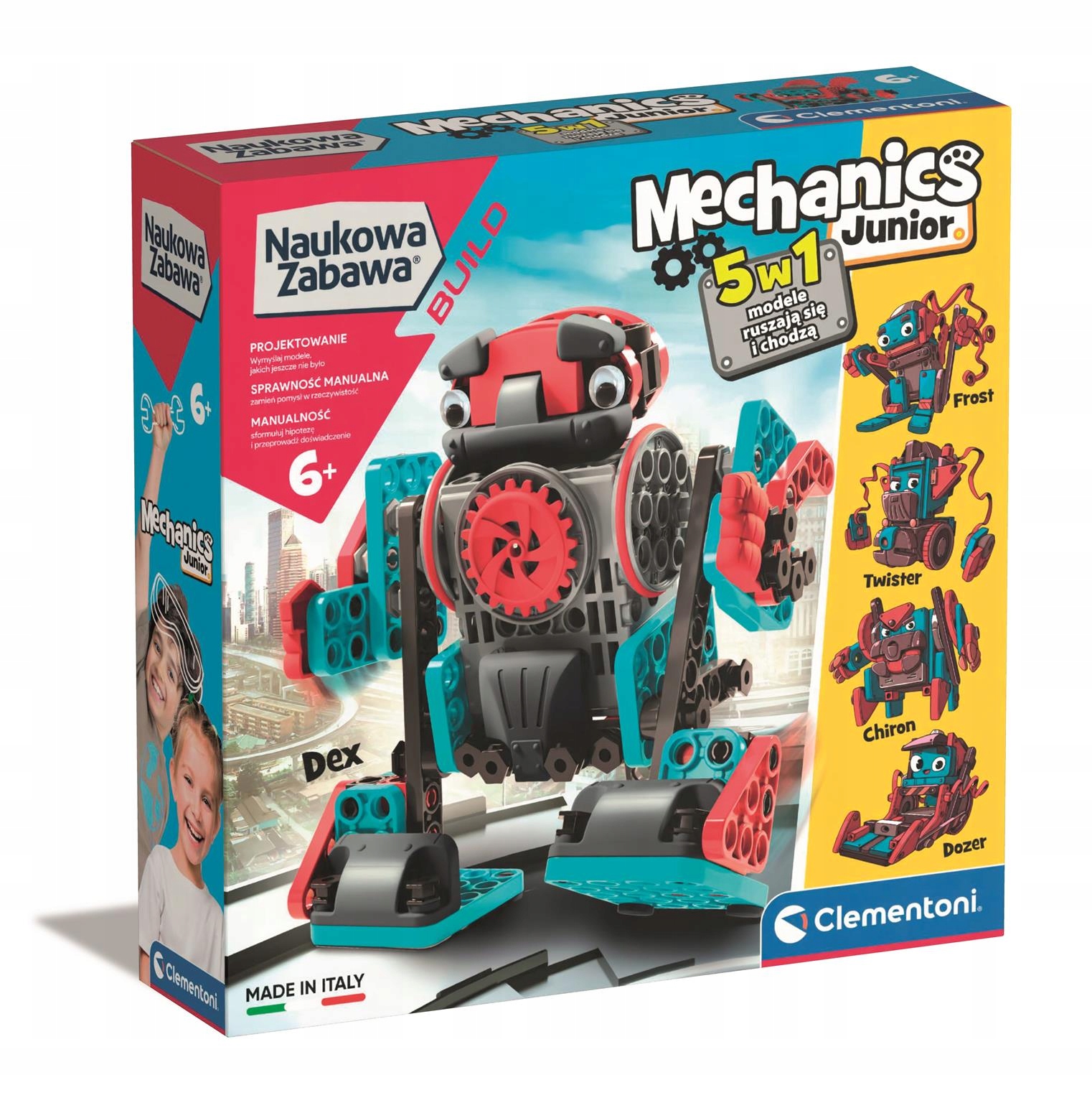 MECHANIKA JUNIOR ROBOT CLEMENTONI 50719