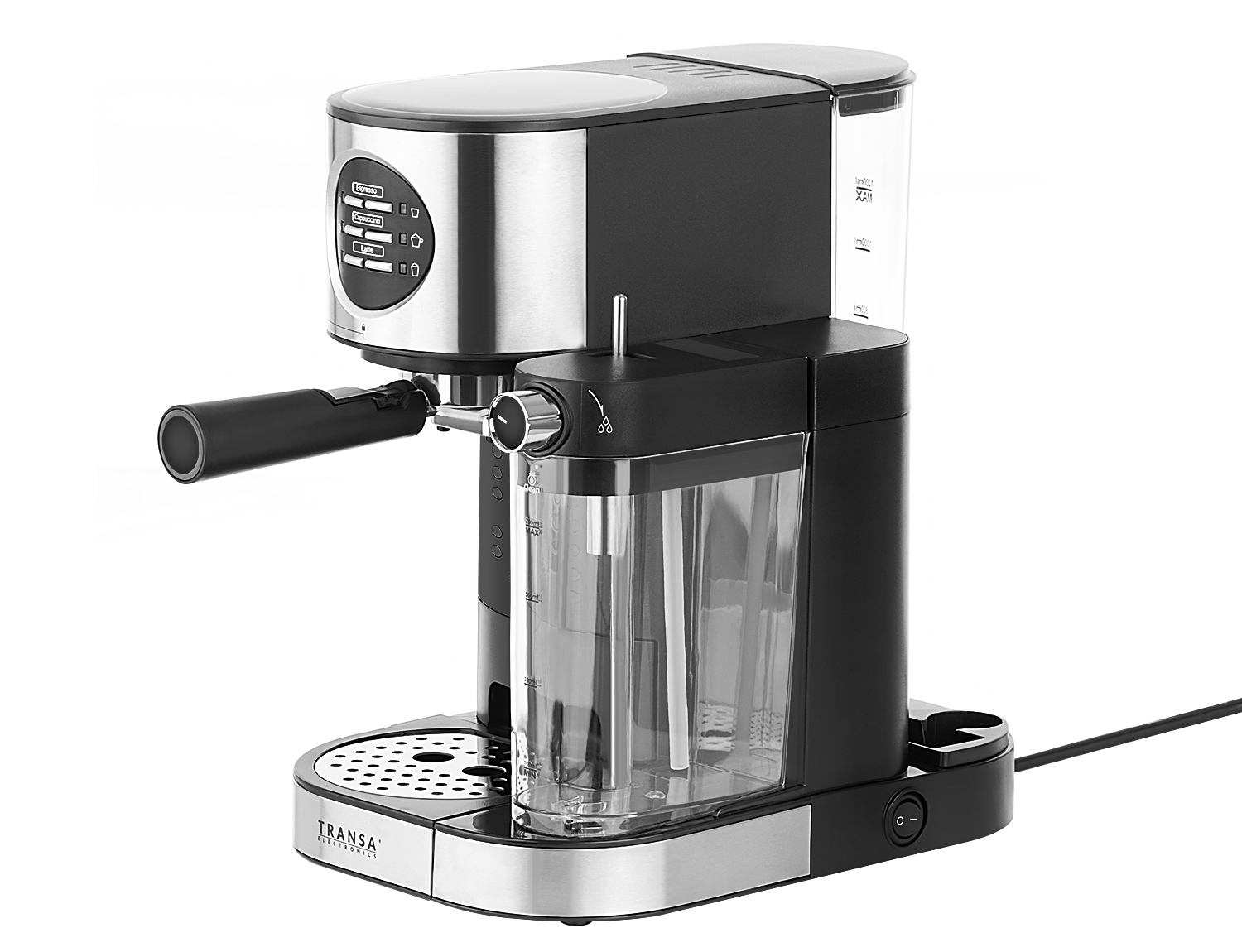 PRESSURE kavos virimo aparatas 1470W 15bar Frother Maltos kavos rūšys