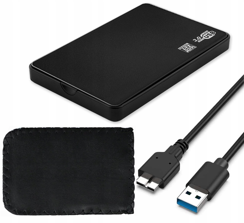 DISKO DĖŽAS 2,5 colio HDD BATERIJA SATA USB 3.0 + DĖKLAS