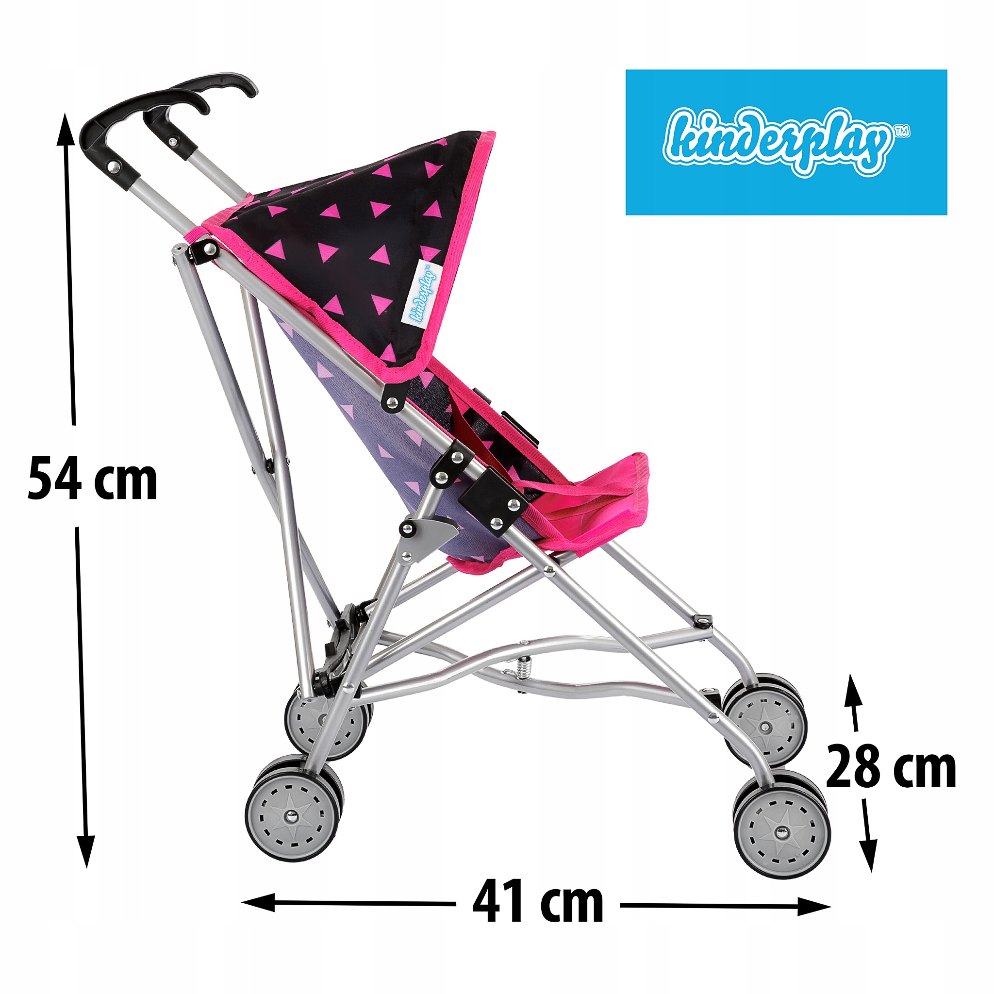 KINDERPLAY LĖLIŲ VEIKIMAS LENGVAS VEIKIMAS Gaminio aukštis 54 cm