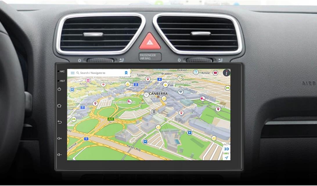 AUTOMOBILIŲ RADIJAS 2 DIN ANDROID 11 GPS KAMERA 2/16 Leidžiamos medijos tipai SD kortelė USB