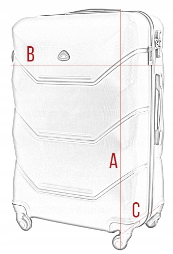 SUURI matkalaukku XXL LUGGAGE LENTOKONEMALLI 950 EAN (GTIN) 5903978401266