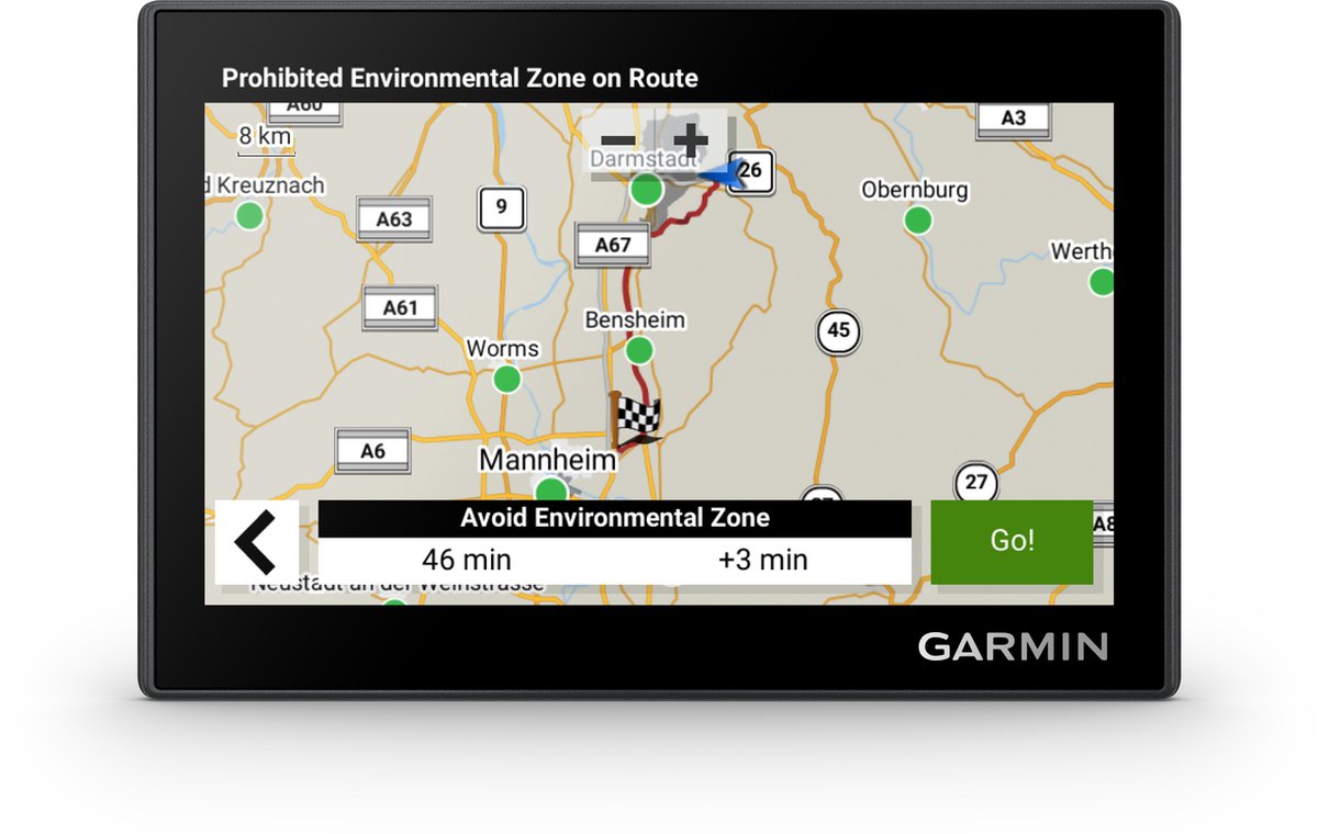 Garmin Drive 53 - Navigatiesysteem auto - Realtime maps en verkeersinformatie - 5 inch scherm - Europa