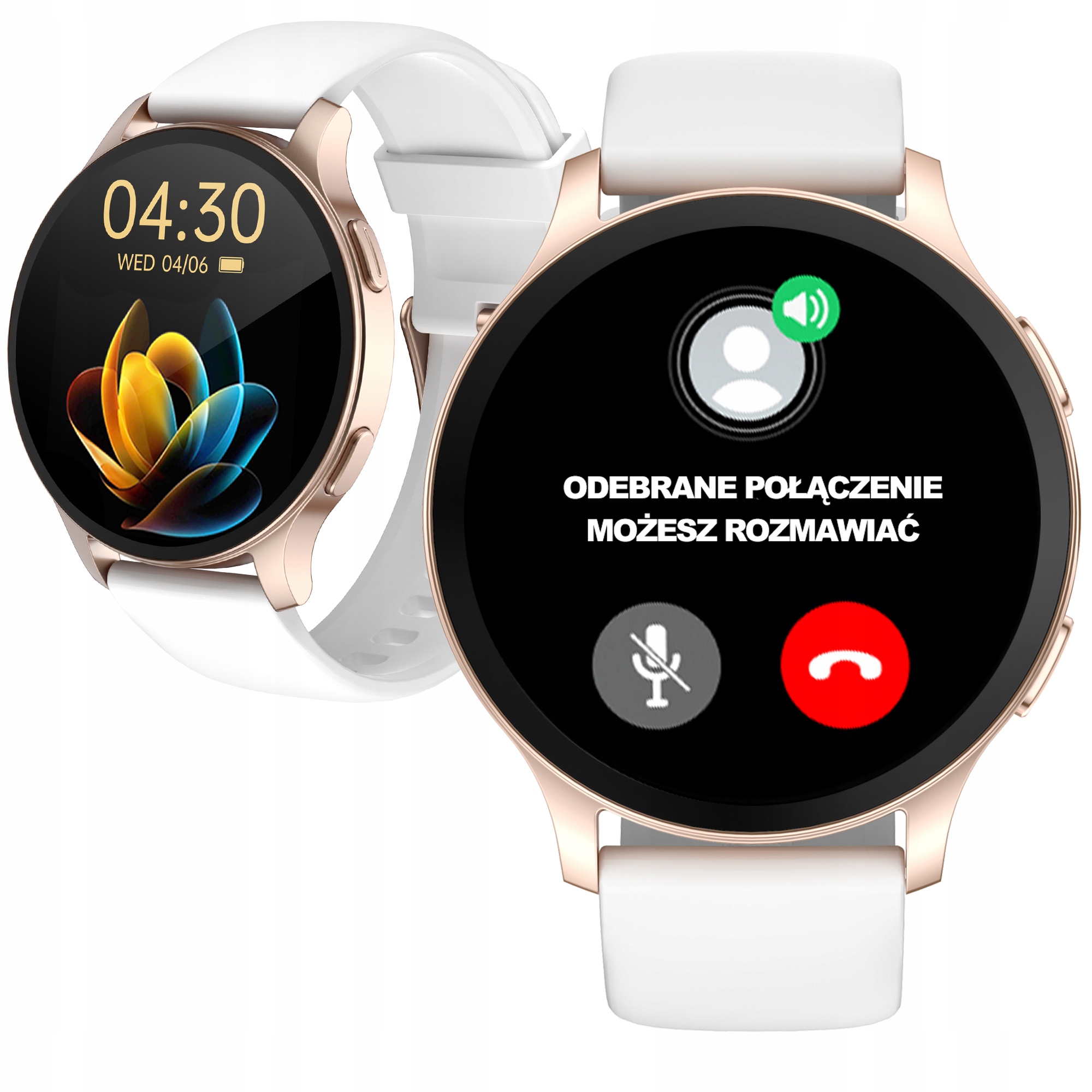 SMARTWATCH WOMEN'S WATCH TALKS WATERPROOF PL Auksinės spalvos