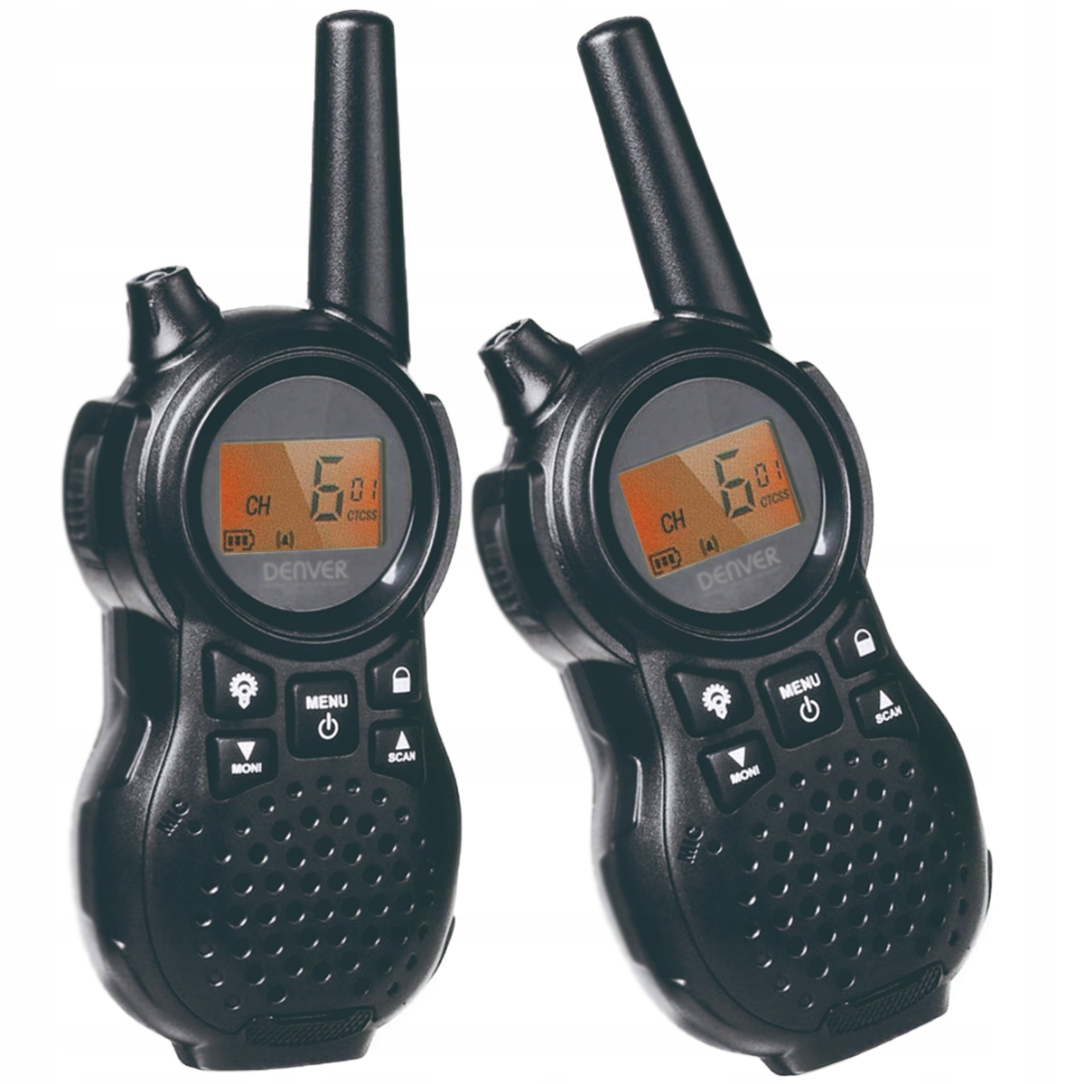 DENVER 2x Walkie Talkie Set Walkie Talkie VOX tipo racija