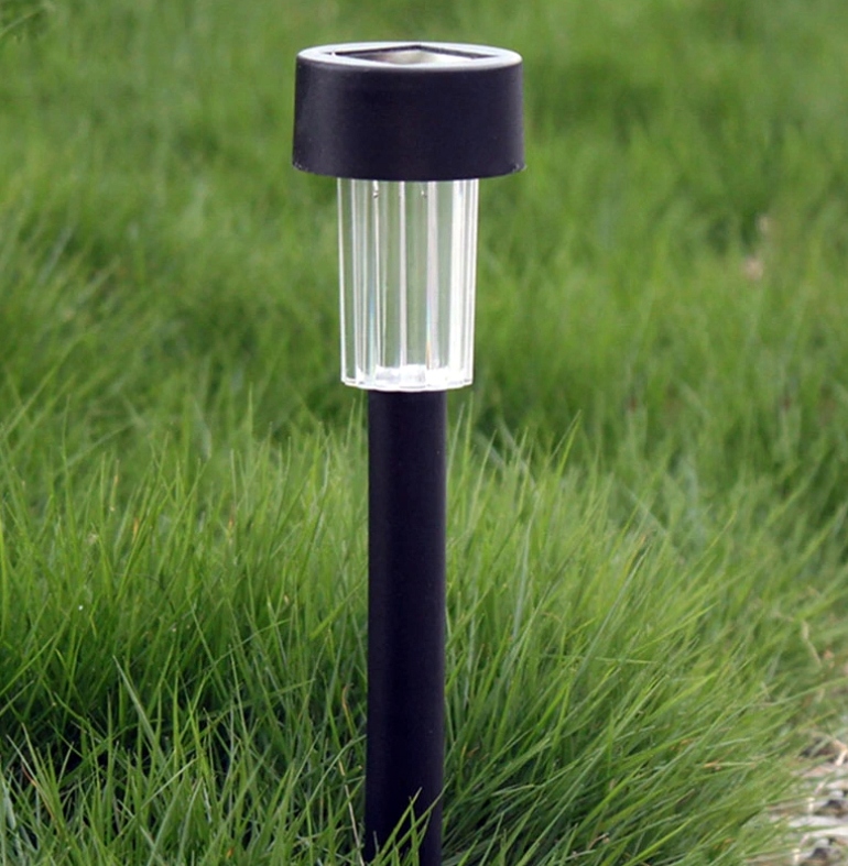 4x LED sodo lempa SOLAR POST BENDRAS aukštis 29,5 cm