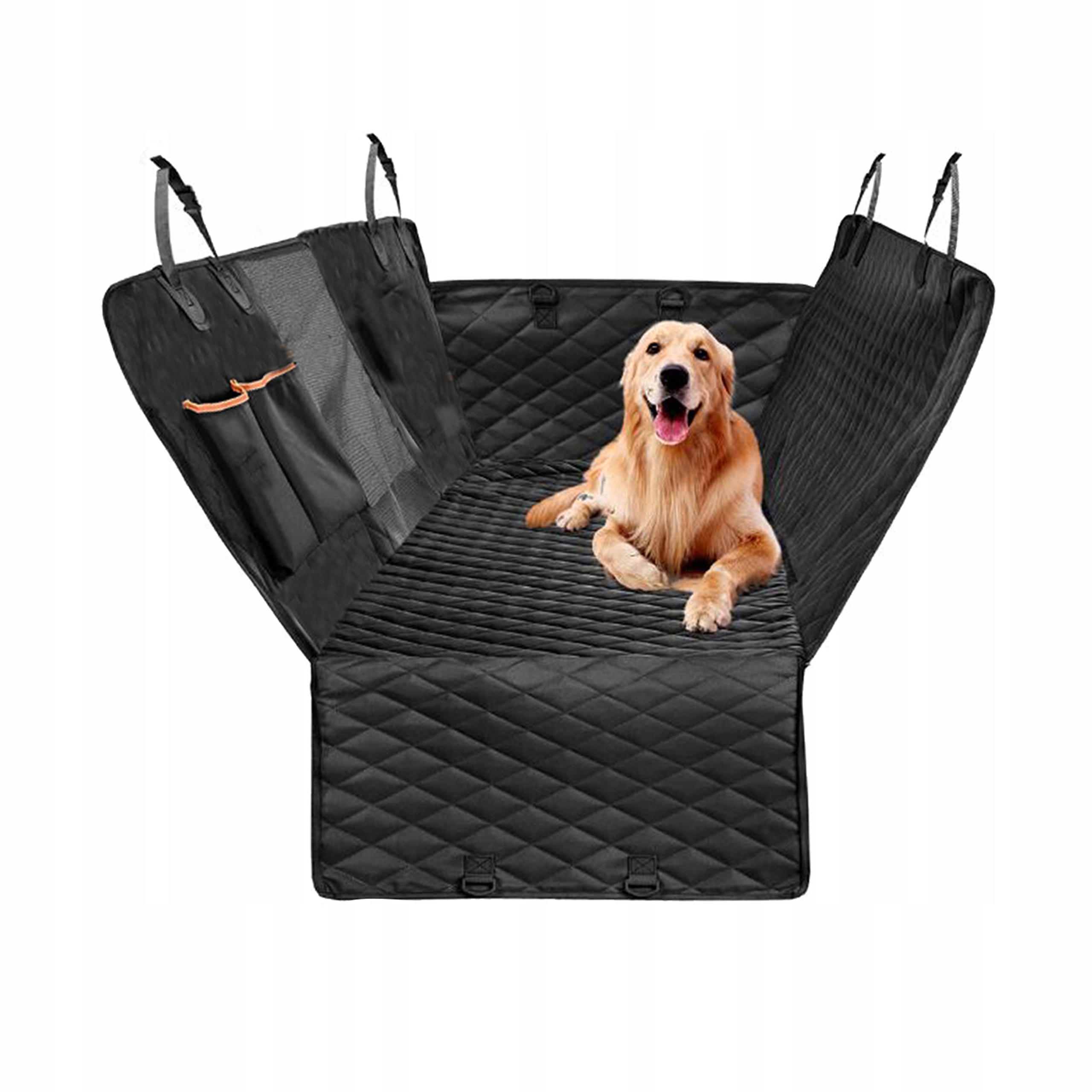 Automobilinis šunų kilimėlio užvalkalas su kišenėmis Firminės sėdynės kilimėlis