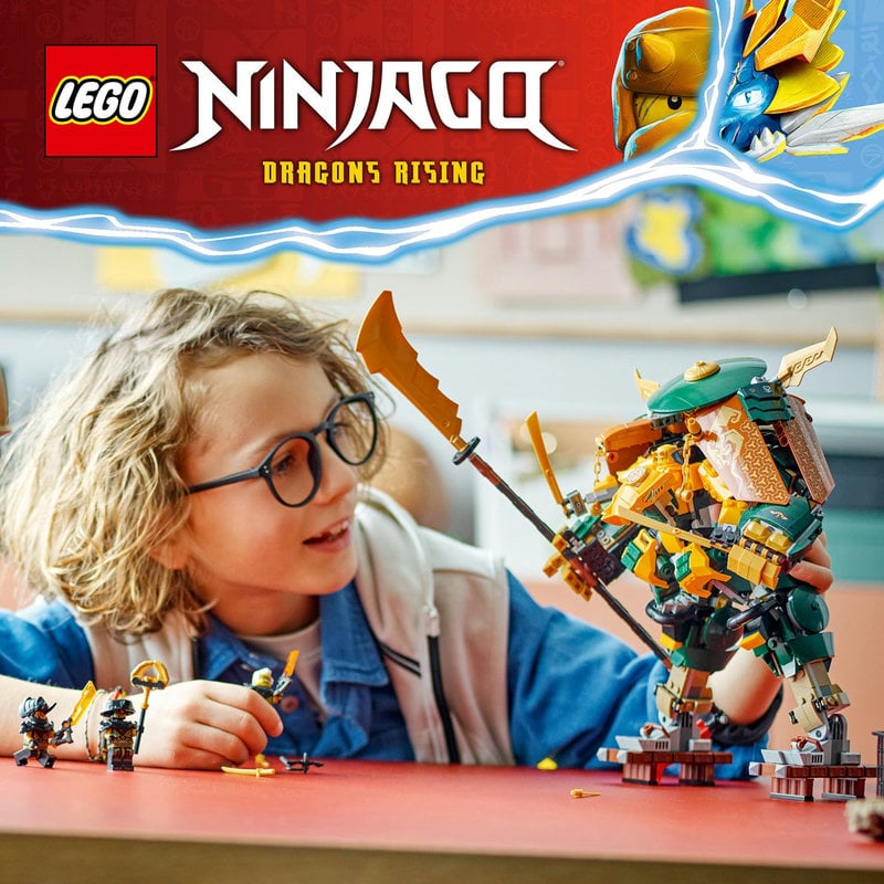 Dar nematytas NINJAGO® robotų rinkinys