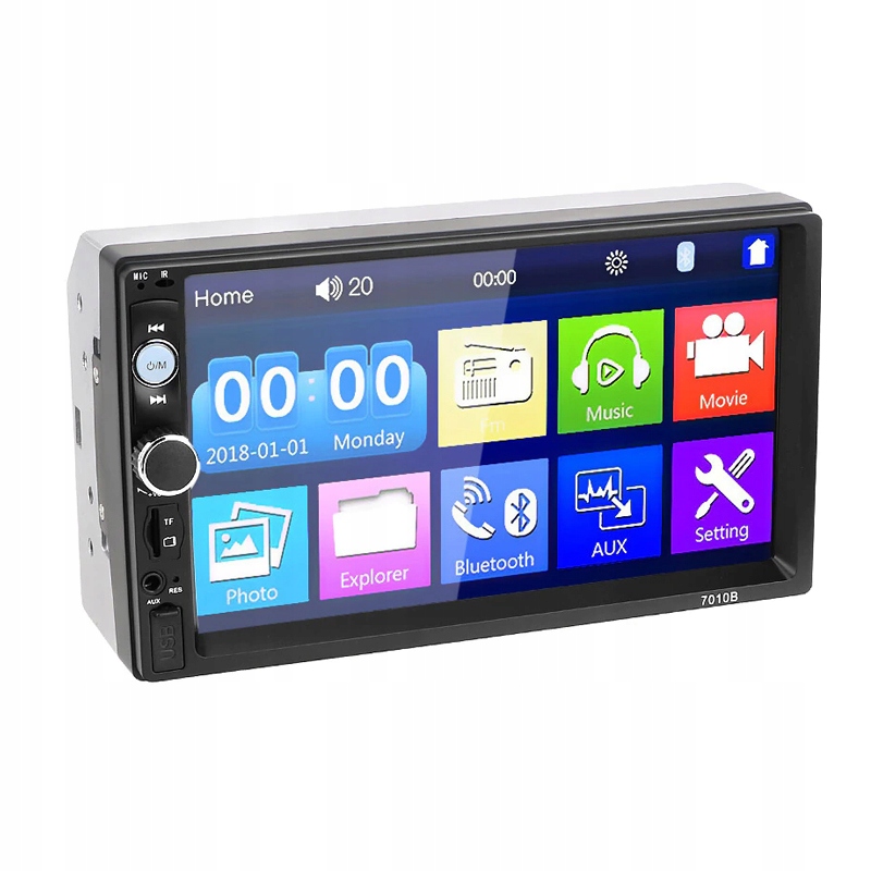 AUTOMOBILIŲ RADIO BLUETOOTH 2DIN USB TOUCH EAN (GTIN) 5904094229062