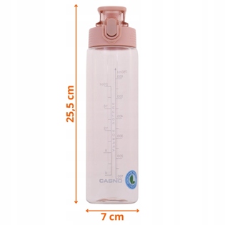 Vandens butelis vandens butelis tritan BPAfree Casno 750 ml Aukštis 25,5 cm