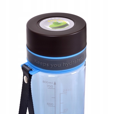 Casno tritan vandens butelis su kandikliu BPAfree 0,8l