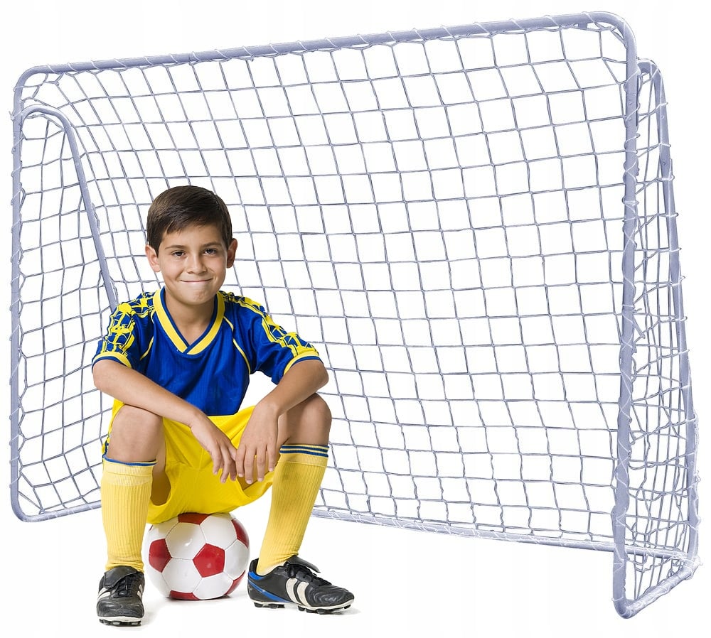 DIDELI METALINIAI FUTBOLO VARTAI 213x150 tinklelio modelio futbolo vaikams