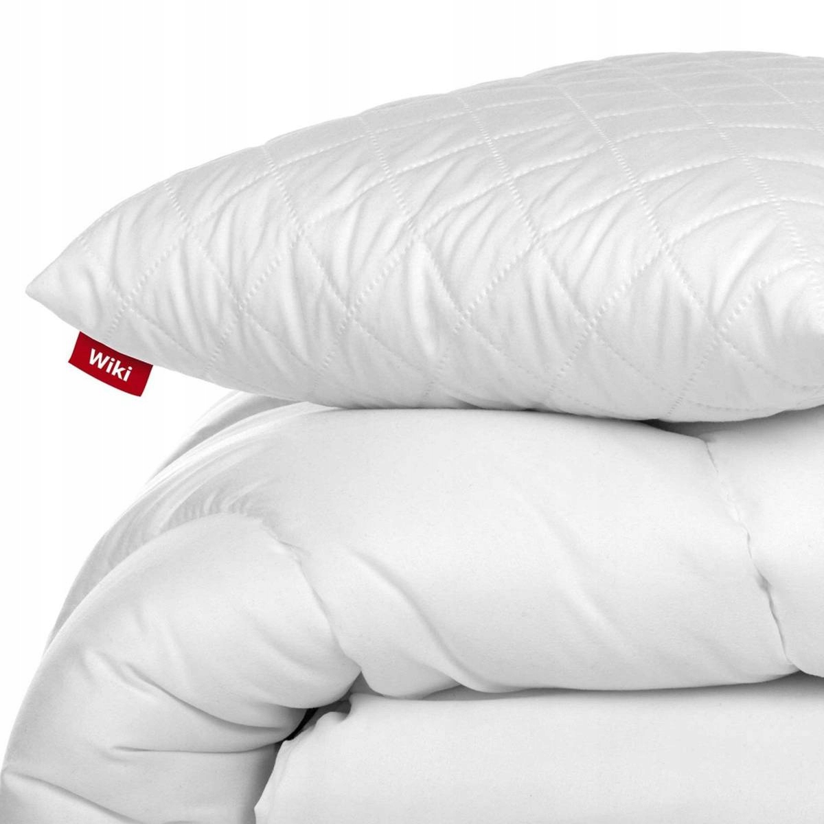 Antialerginė dygsniuota pagalvė 40x60 Užpildo medžiaga silikoninis rutulys