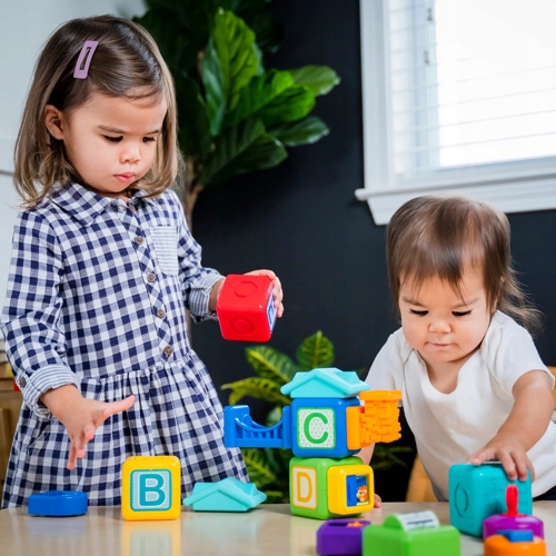 BABY EINSTEIN KLOCKI LEPSZE NIŻ LEGO DUPLO 15 SZT Płeć Chłopcy Dziewczynki