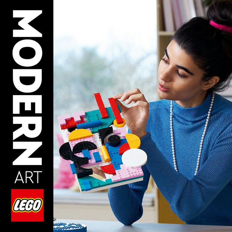 LEGO® kūriniai atskleis meniškąją jūsų pusę