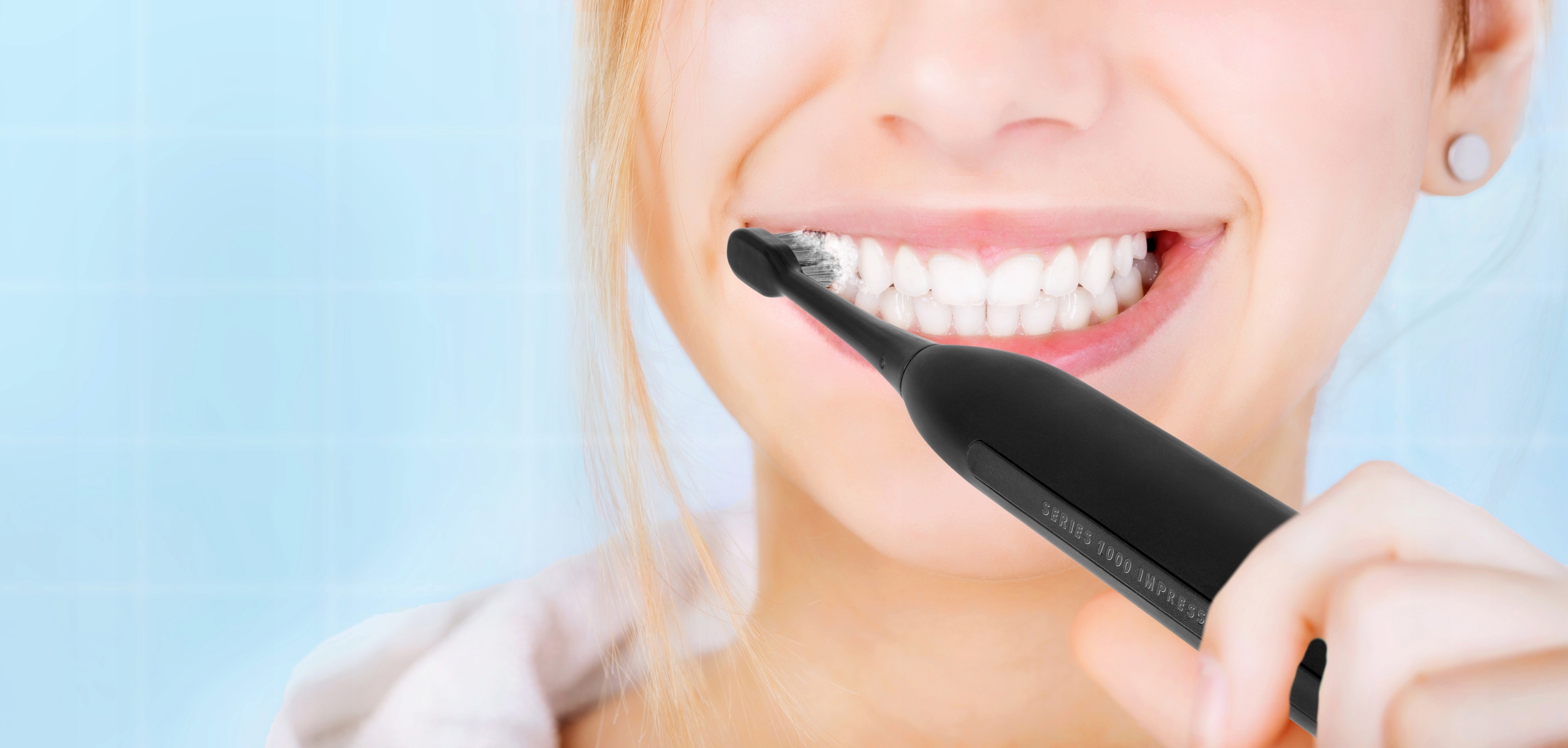 Elektrinis dantų šepetėlis U-SMILER SONIC Gamintojo kodas SERIES 1000 IMPRESSIONS