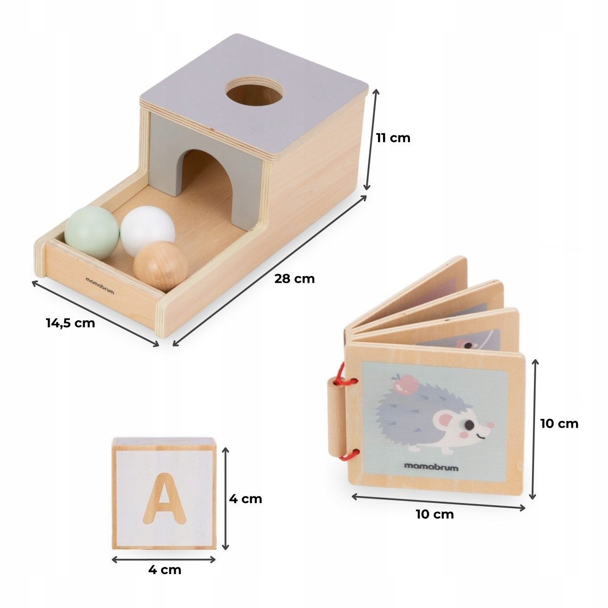 Medinė dėžė Montessori kaladėlių komplektas Sertifikatai, nuomonės, patvirtinimai CE EN 71