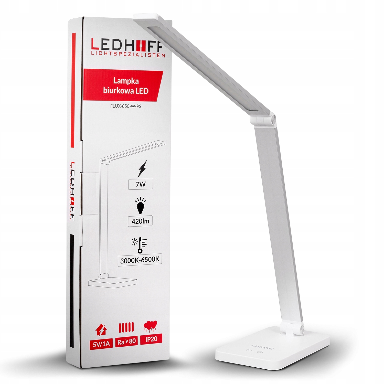 LED mokyklinis stalinis šviestuvas 3 spalvų Desk Touch Modernaus stiliaus