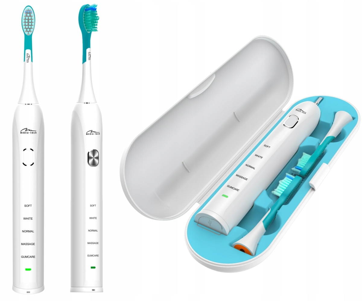 MEDIA-TECH MT6519 ELEKTRINIS SONIC DANTŲ ŠEPETĖLIS