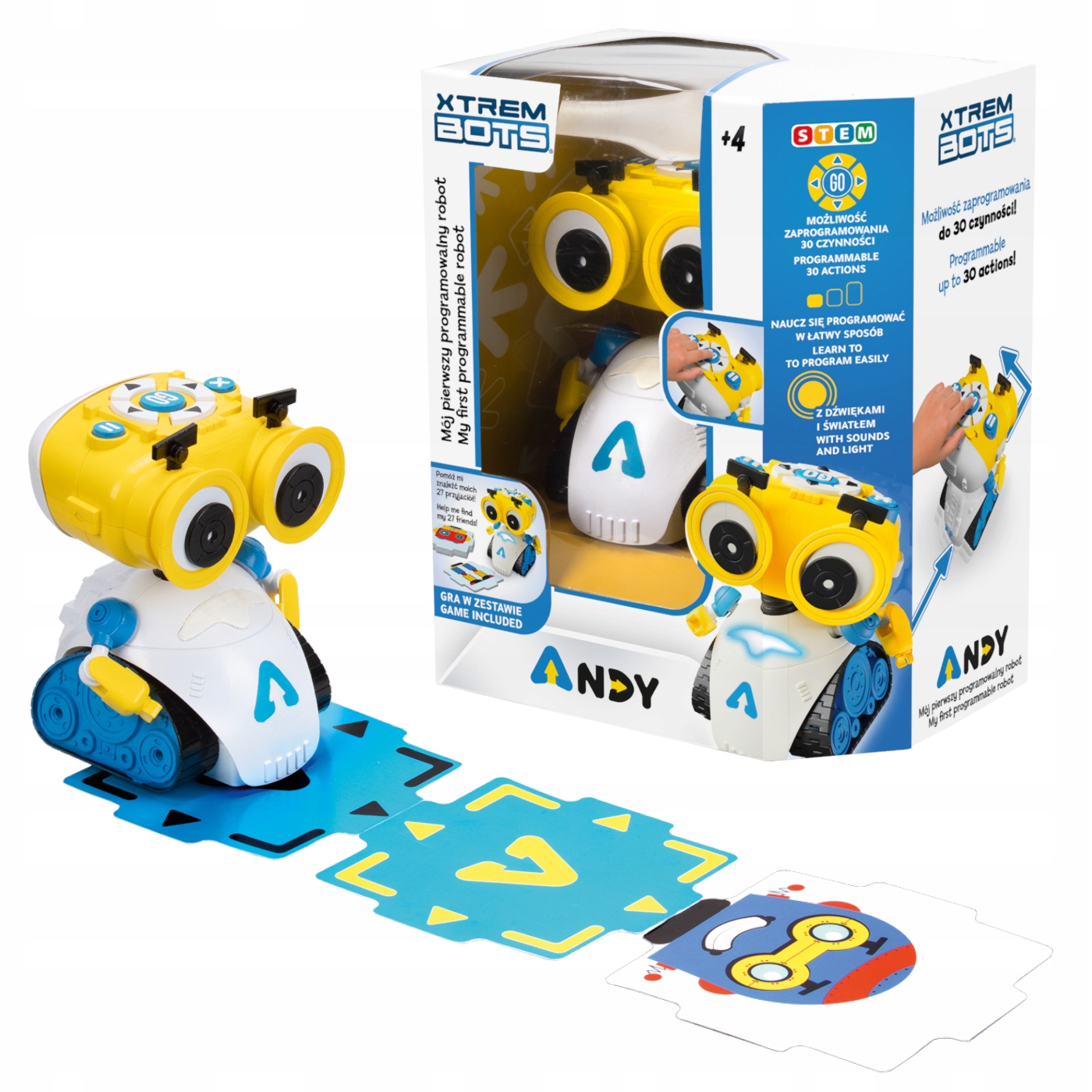 TM Toys XTREM Bots Interaktiivinen robotti Andy