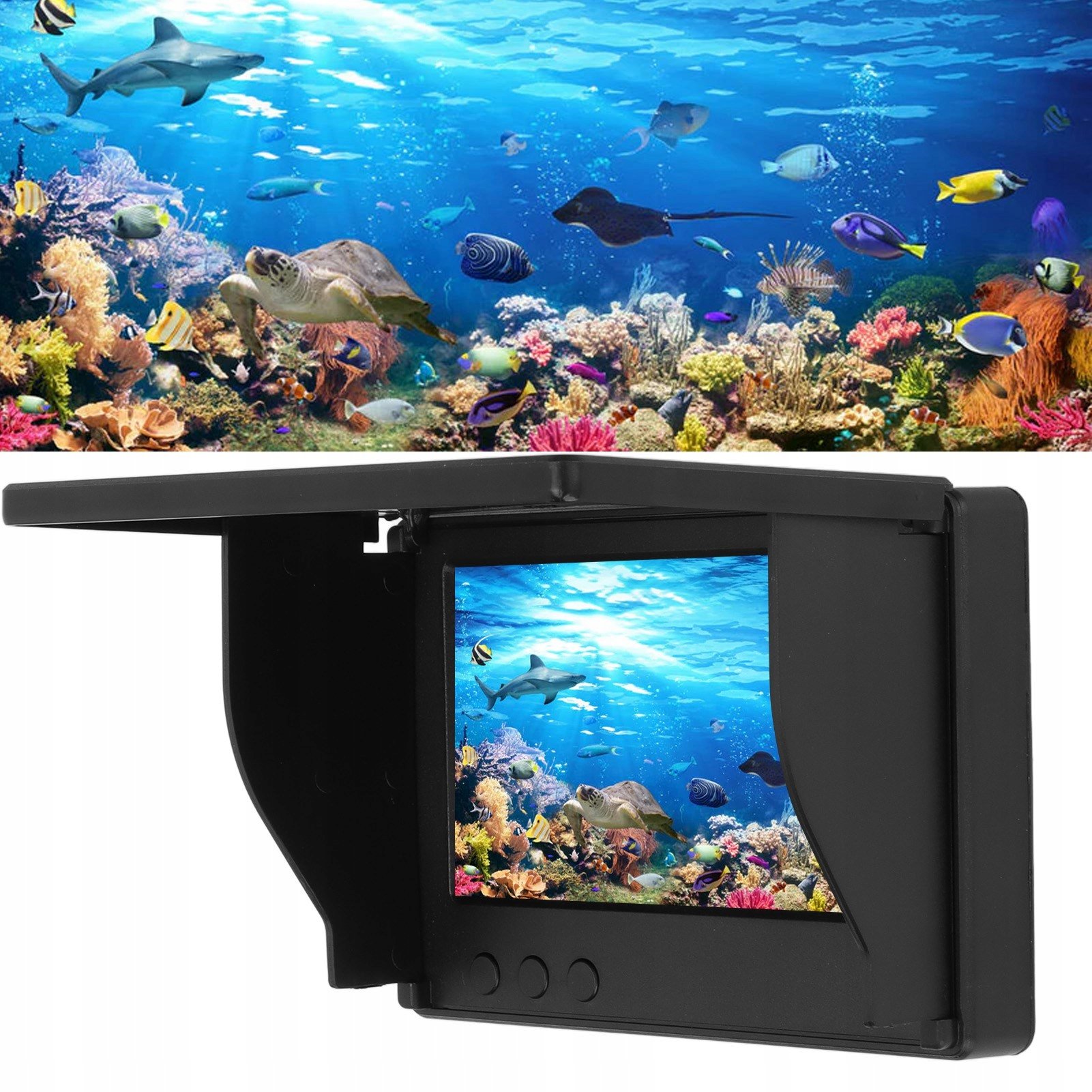 VEDENALAINEN KALASTUSKAMERAT FISHING 4,3 TUUM LCD Valmistajakoodi 2613220023111
