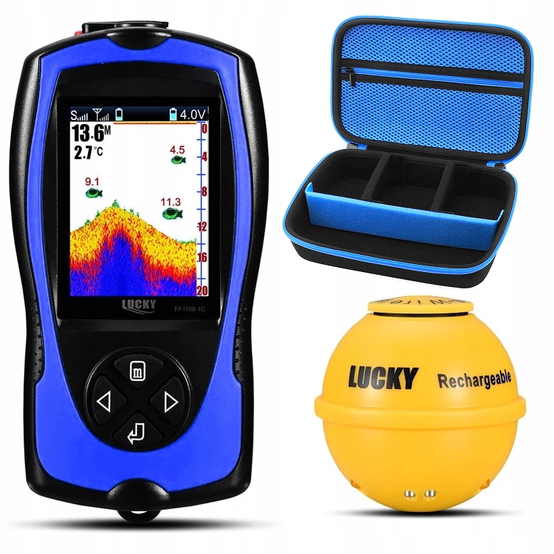 LUCKY Sonar Fishing Sounder WIRELESS CASE