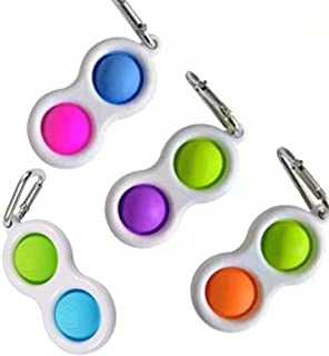 VIENKĀRŠA SENSORY ROTAĻLIETA POP IT FIDGET KEYRING BestHurt zīmols