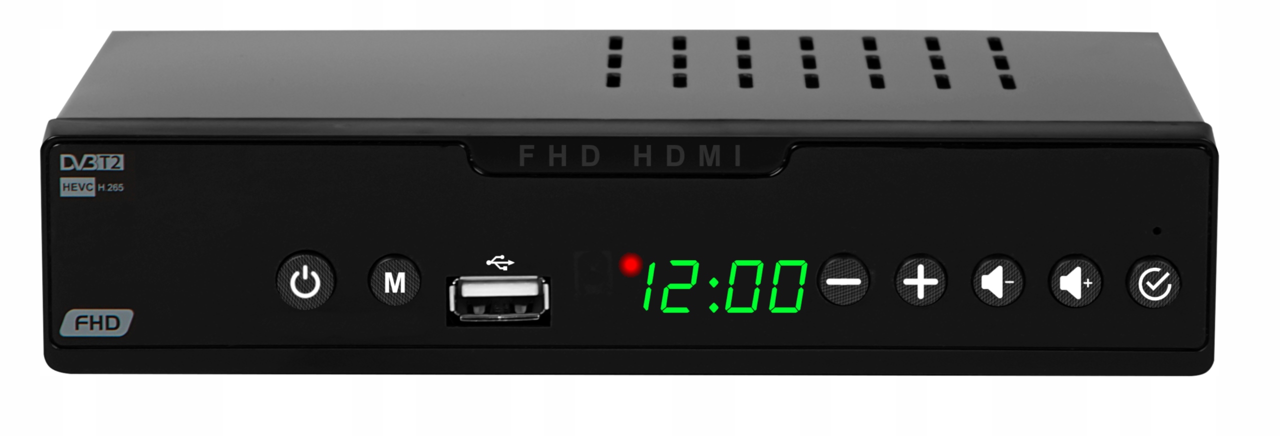 MAA TV DEKOODER DVB-T2 HEVC H.265 HDMI TUNER SCART USB FULL HD REMOTE EAN (GTIN) 5900804125495