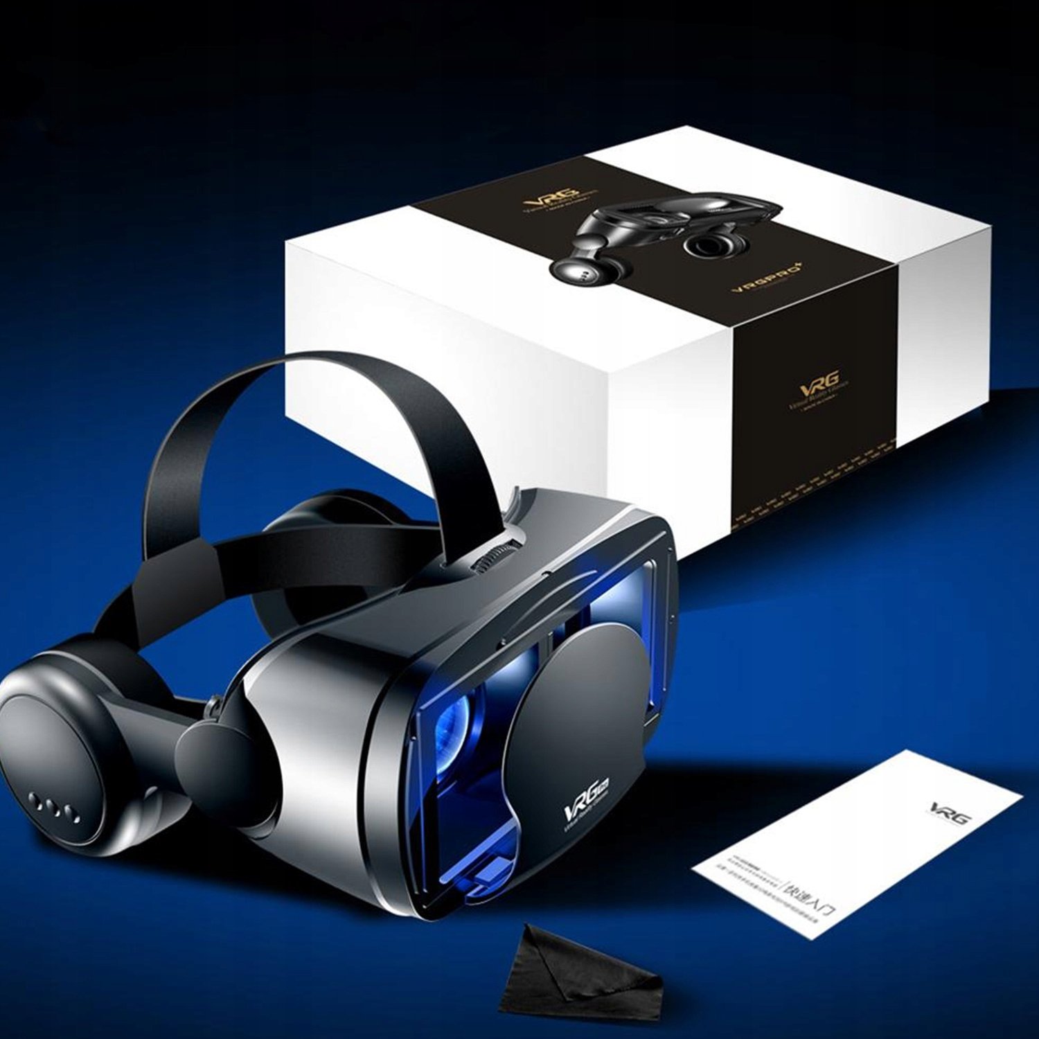 3D VR brilles VRG PRO PLUS+ Austiņas EAN (GTIN) 5907694856843