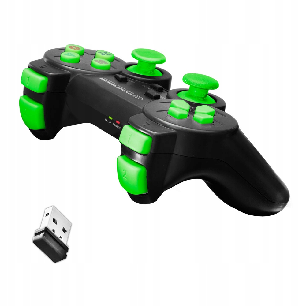 GAMEPAD PAD SAFE PS3/PC VIBRACIJA USB ŽAIDIMUI Maitinamas iš baterijos