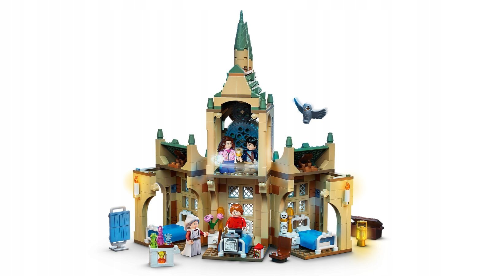 LEGO Harry Potter Tylypahkan siipi 76398 setin nimi LEGO Harry Potter Tylypahkan siipi 76398