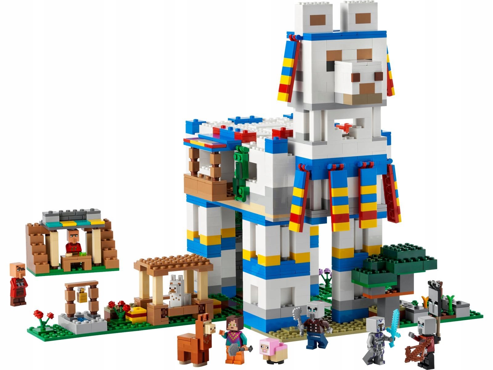 LEGO Minecraft 21188 Llama Village Lapse vanus alates 9 eluaastast